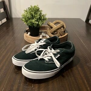 Vans Atwood Green Suede Men’s Sneakers Size 10.5